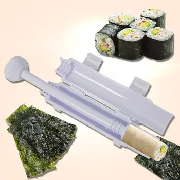 Sushi Maker Rodillo de Molde de Arroz de Verduras Carne de Rodadura de los Gadgets de BRICOLAJE Sushi Dispositivo que hace la Máquina de Cocina de Sushi Herramienta